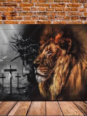‘Lion of Judah’ Wall Art Print  8x12